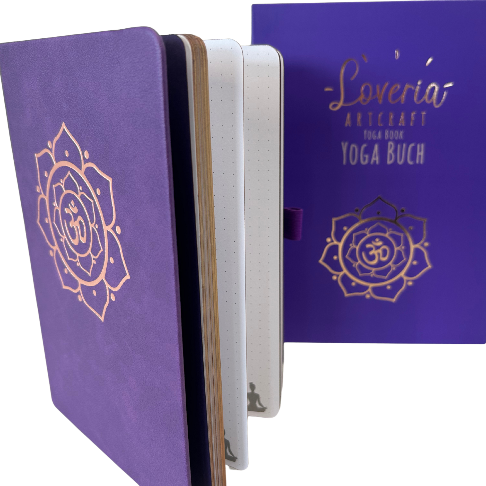 Schreibbuch OM lila