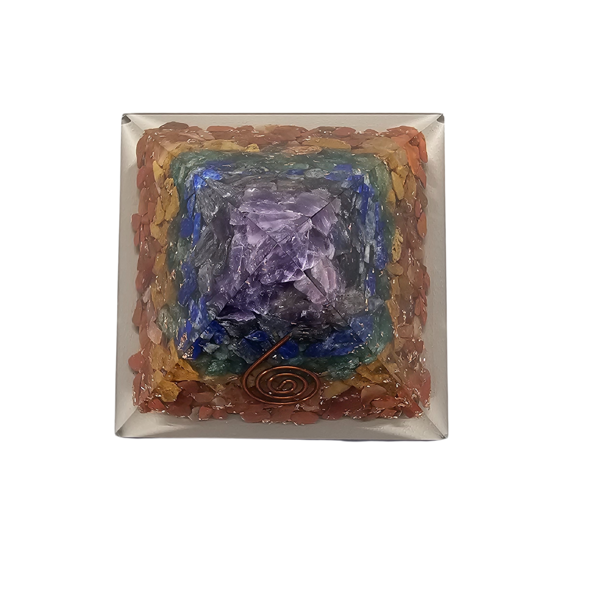 Pyramide Orgonsat Chakra