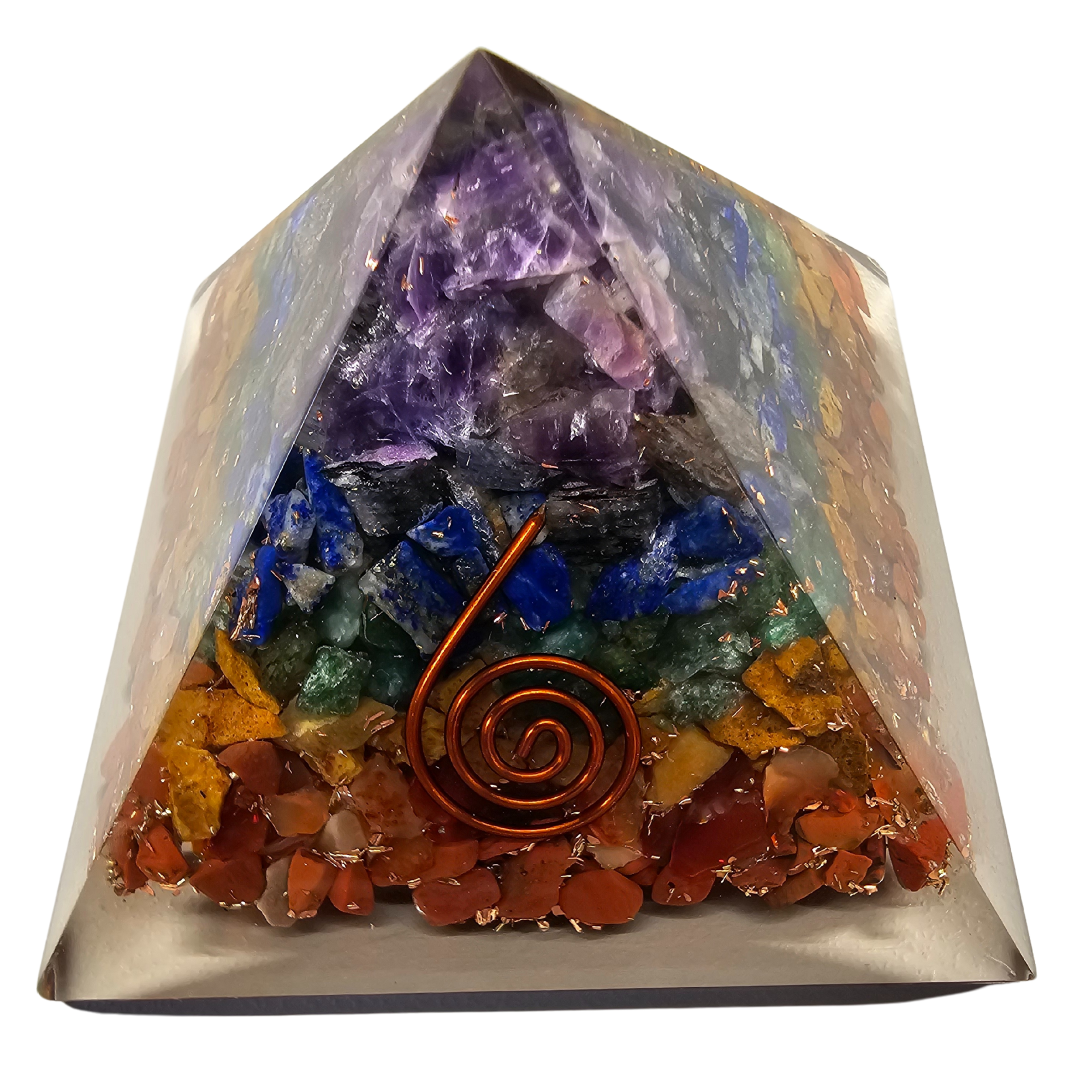 Pyramide Orgonsat Chakra