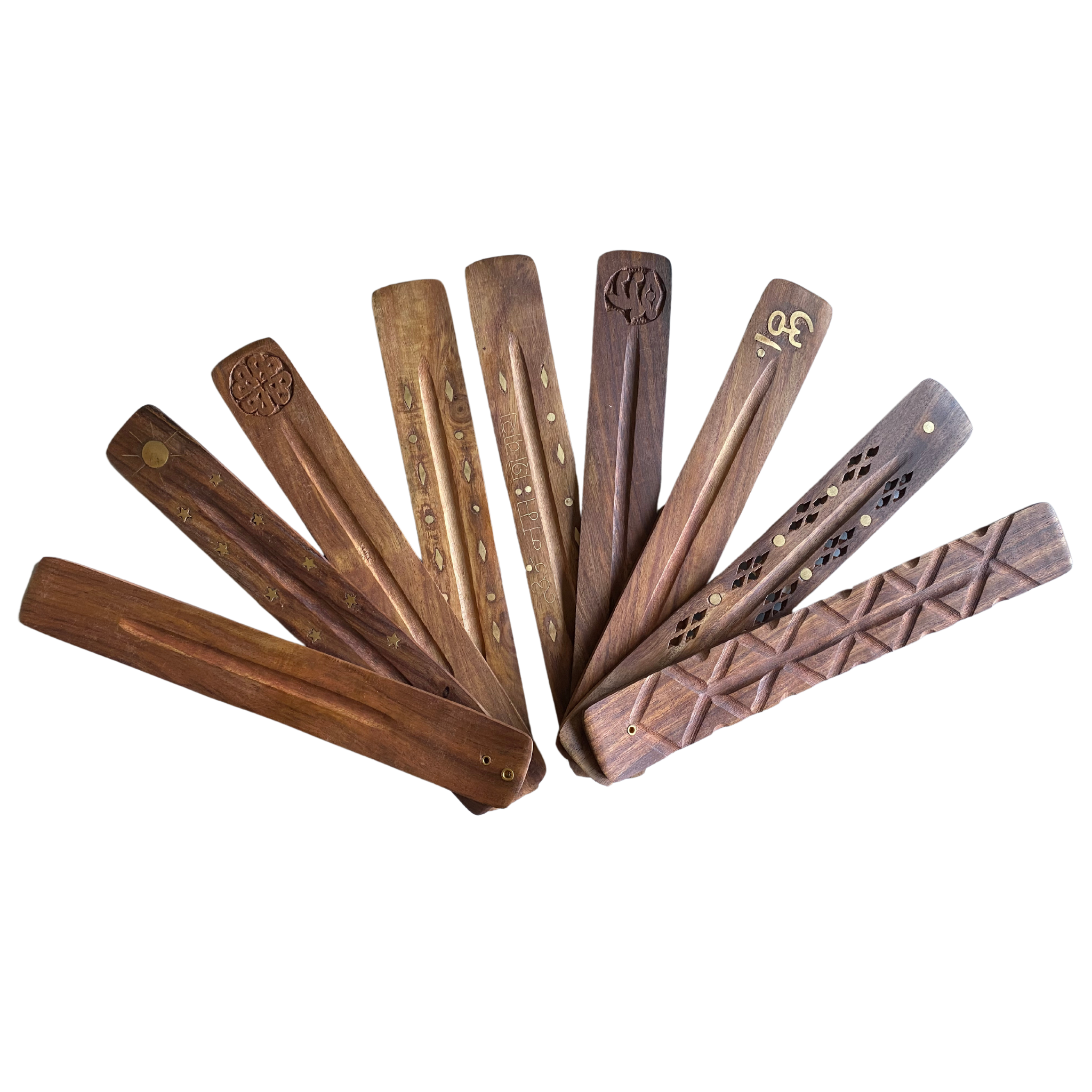 Räucherstäbchenhalter Holz