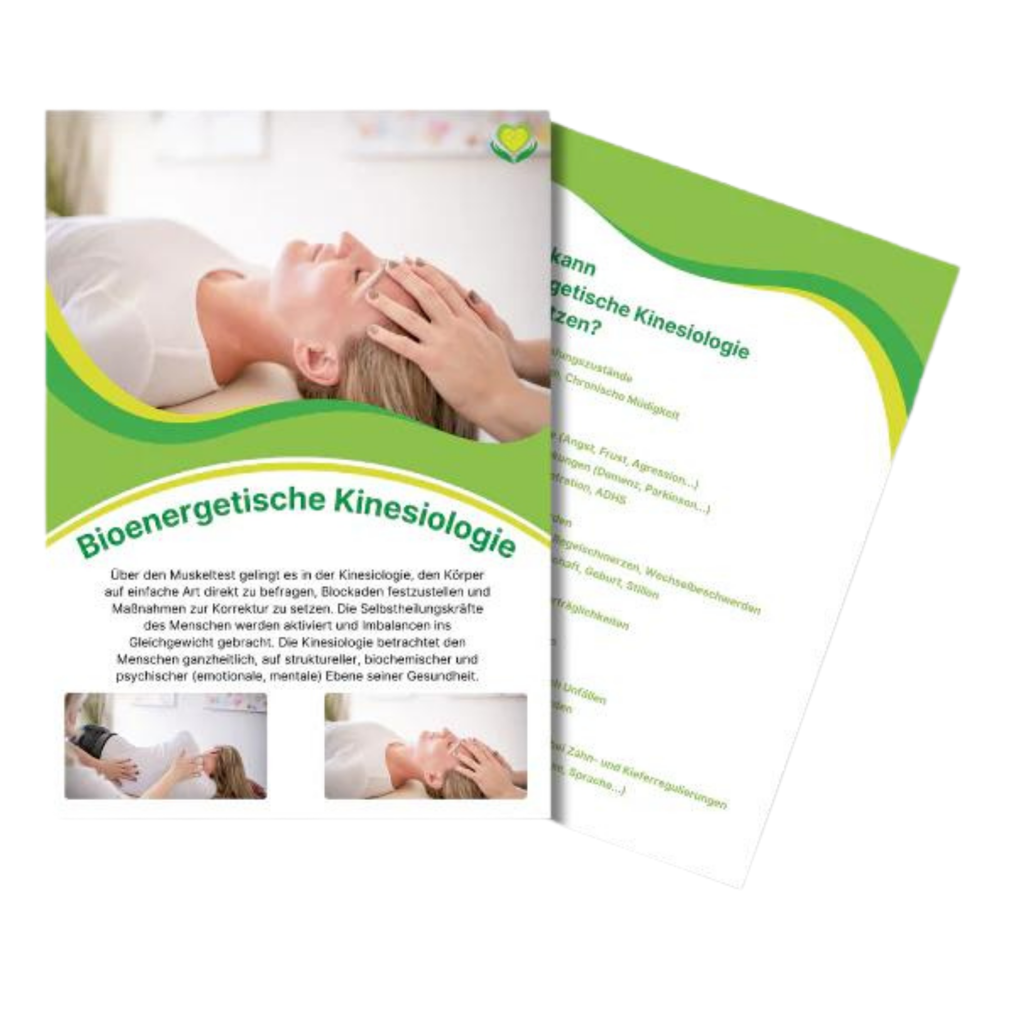 Flyer "Bioenergetische Kinesiologie"